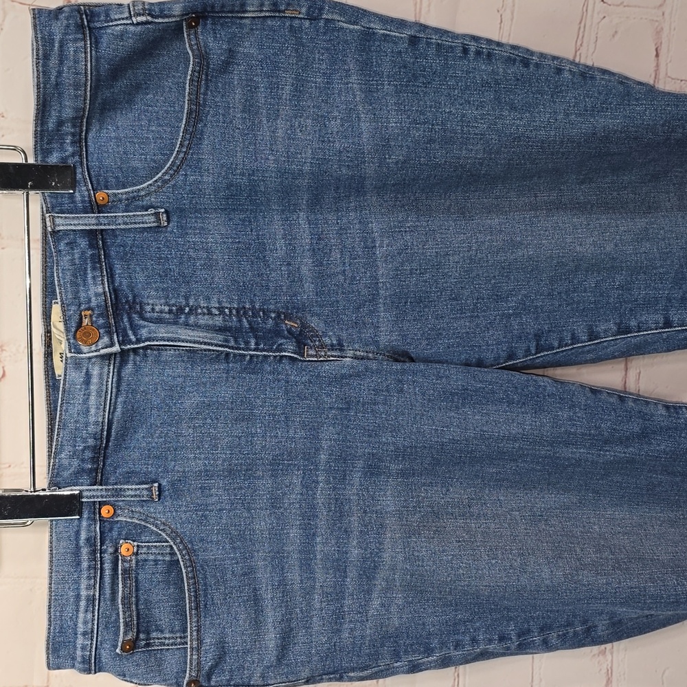 Madewell Mid Rise Kick Out Jean Non Distressed Womens Size 33 - Picture 2 of 16
